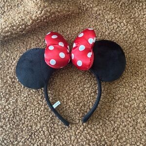 Disney Black and Red Polka Dot Minnie Mouse Ears